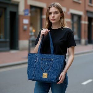 Lee denim tote bag