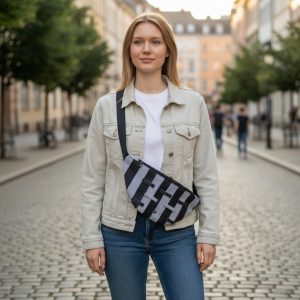 Upcycled crossbody bag