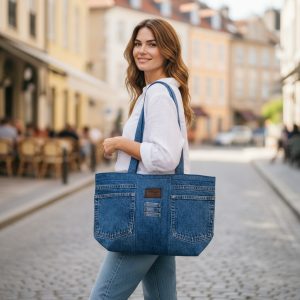 Denim Shoulder Bag