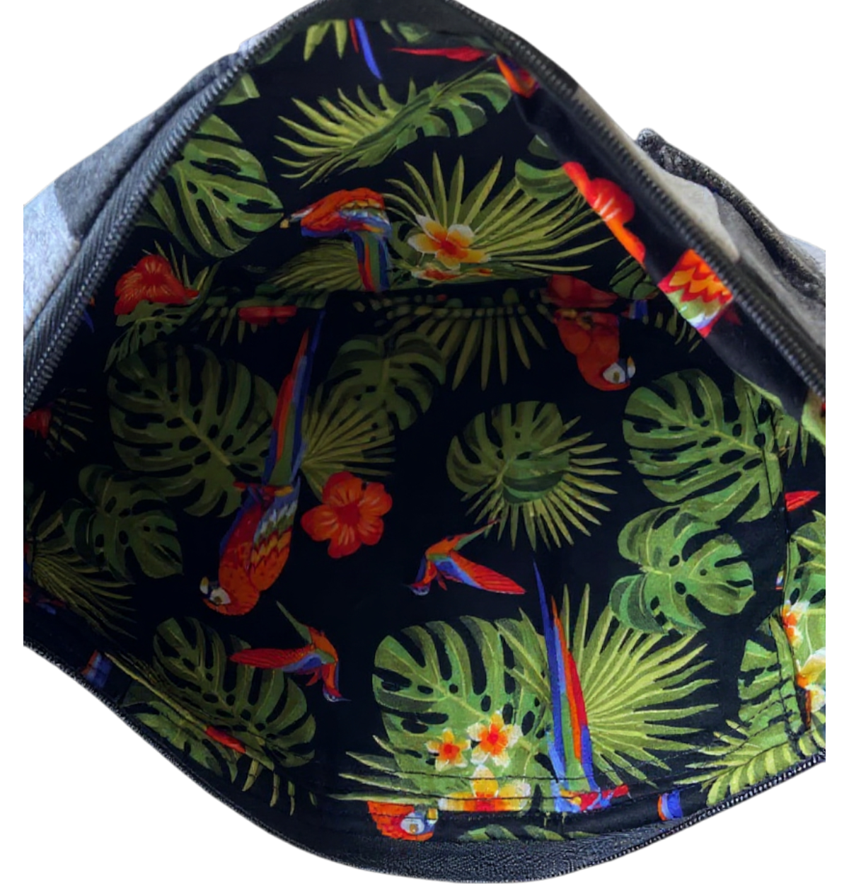 Upcycled Crossbody Bag (Sling/Bum Bag) - Image 4